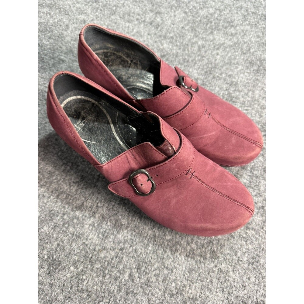 Dansko Professional Clogs Berries Brushed Nubuck Leather Women’s EU 39 US 8.5
